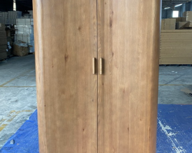 CURVED 2-DOOR WARDROBE