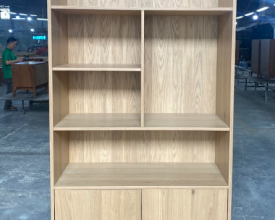 2 DOOR CABINET NATURAL COLOR 
