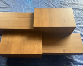 RECTANGULAR DISPLAY BOXES TABLE