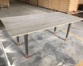 Grey dining table