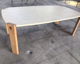 WHITE DINING TABLE