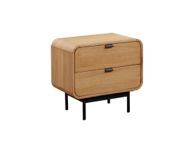 2-drawer lamp table