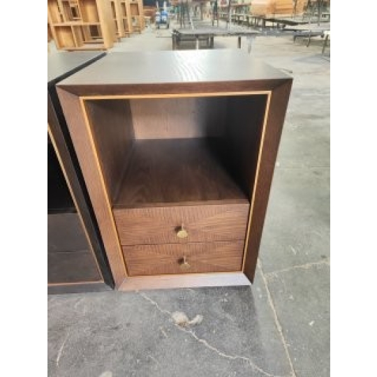 1-DOOR 2-DRAWER BEDSIDE TABLE