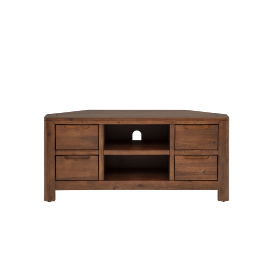 4-DRAWER 2-OPEN SHELF SIDEBOARD