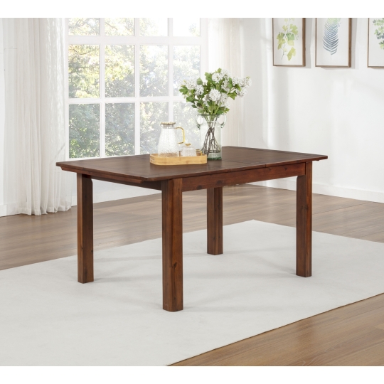  BROWN DINING TABLE