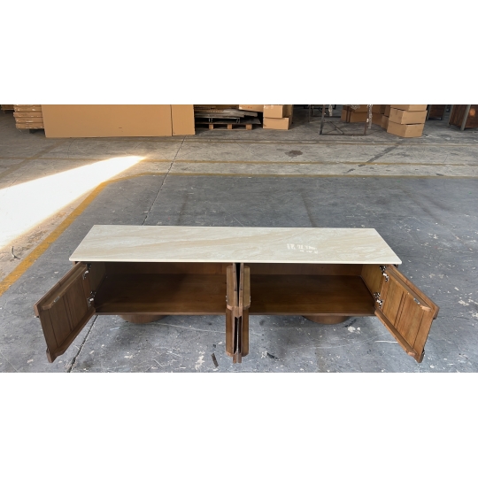 4-DOOR DRESSER W CERAMIC-TOP