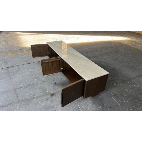 4-DOOR DRESSER W CERAMIC-TOP