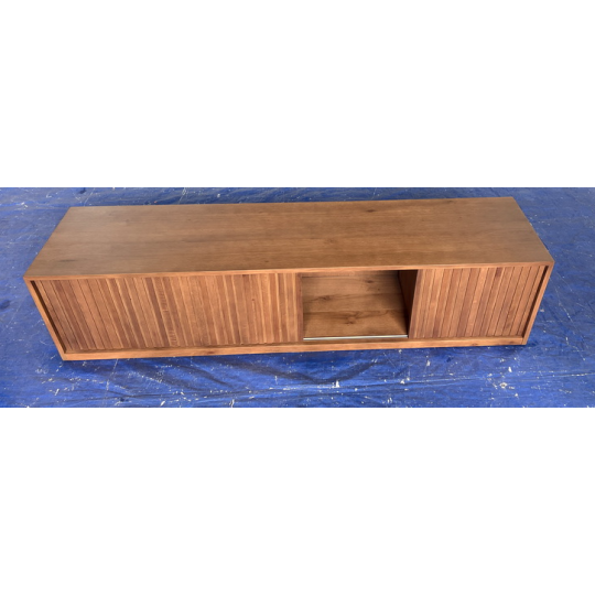SLIDING DOOR TV STAND