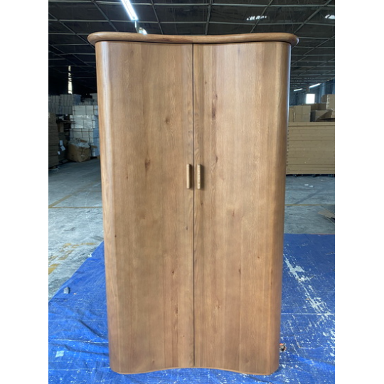 CURVED 2-DOOR WARDROBE