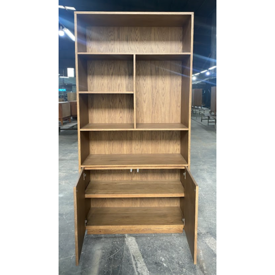 2-DOOR CABINET BROWN COLOR