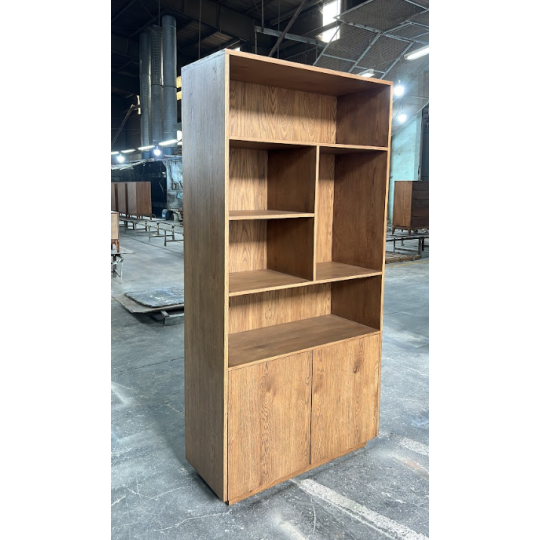 2-DOOR CABINET BROWN COLOR