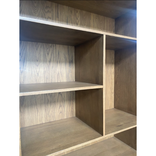 2-DOOR CABINET BROWN COLOR