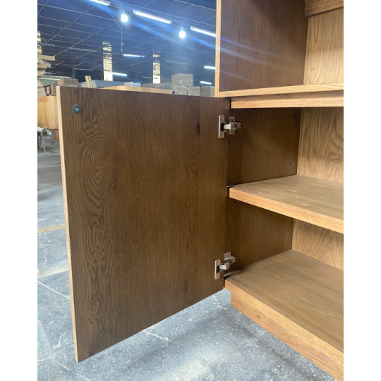 2-DOOR CABINET BROWN COLOR