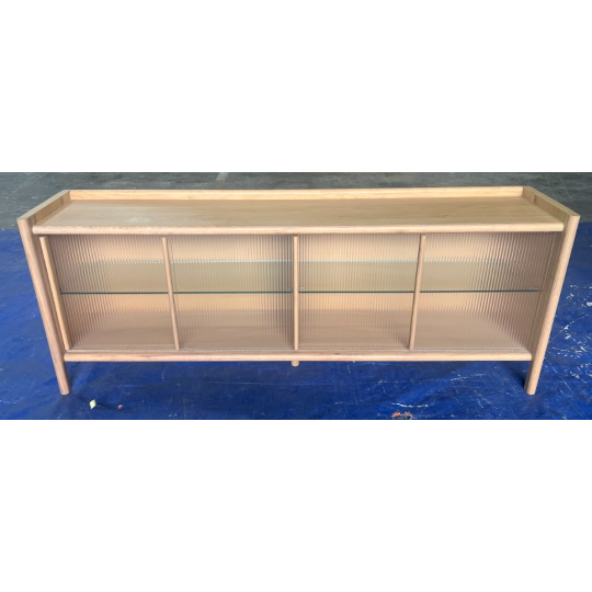 SIDEBOARD 4 GLASS DOOR