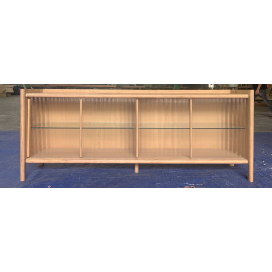 SIDEBOARD 4 GLASS DOOR