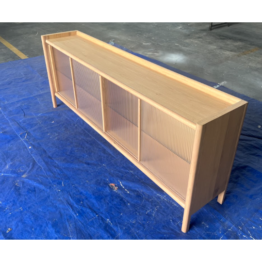 SIDEBOARD 4 GLASS DOOR