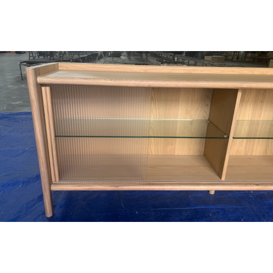 SIDEBOARD 4 GLASS DOOR