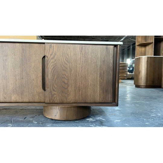6-DOOR DRESSER W CERAMIC-TOP