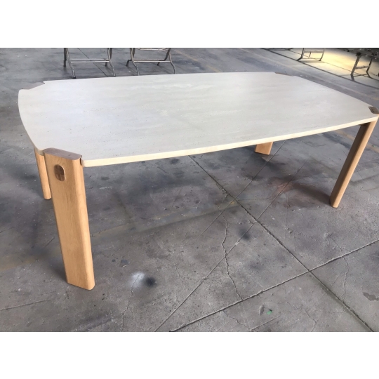 WHITE DINING TABLE