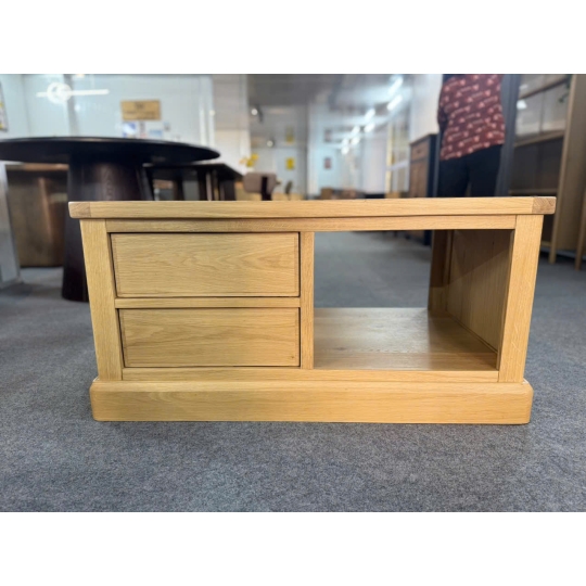 2-DRAWER CABINET w OPEN SHELF